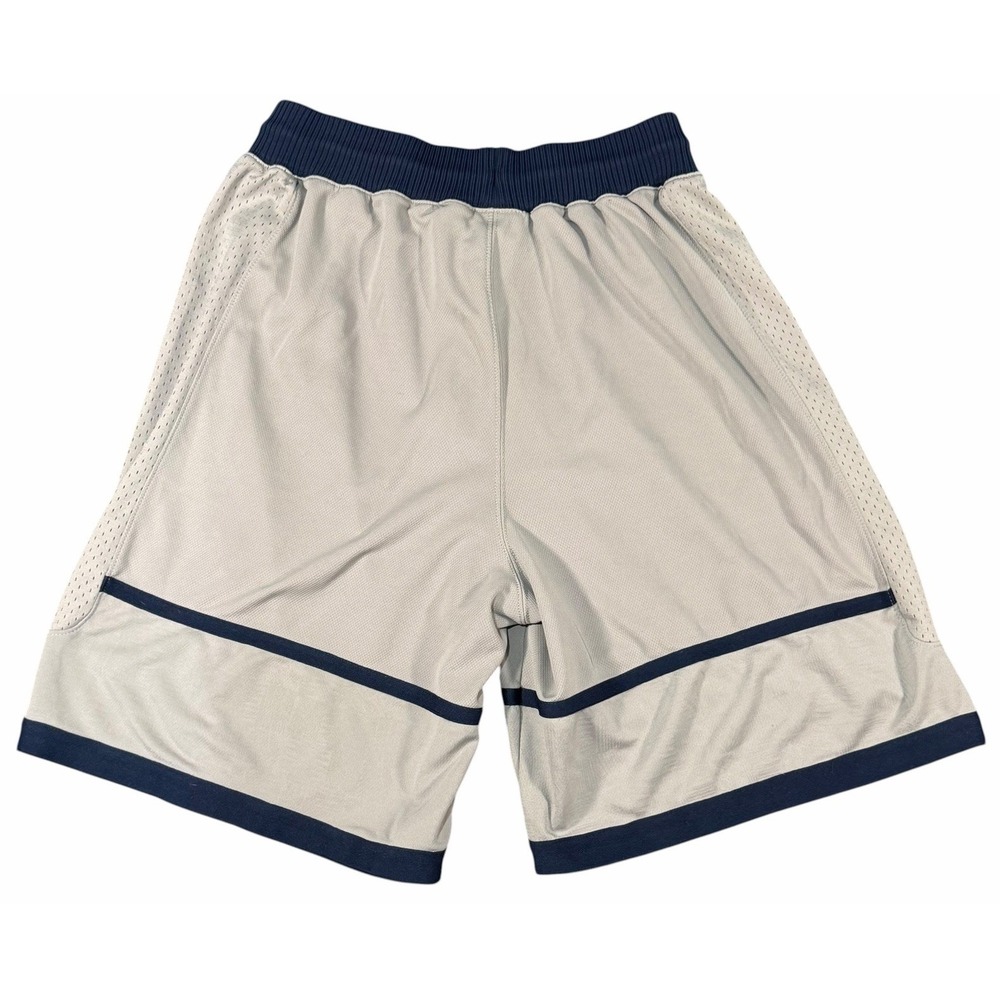 Nike Air Jordan Georgetown Hoyas Basketball Shorts Mens S Gray Navy Team Issued - Picture 2 of 13